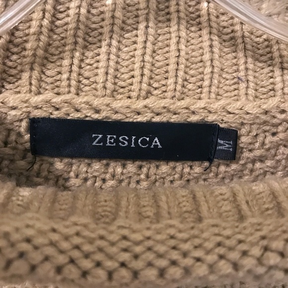 Zesica 100% Acrylic Drop Sleeve Sweater Sz Medium - Picture 2 of 8